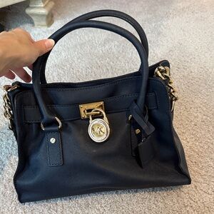 Navy Blue Michael Kors Handbag